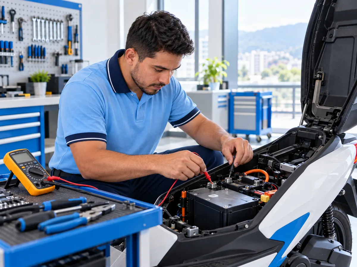 Motos eléctricas — servicio técnico